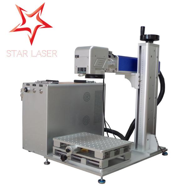 Animal Ear Tag Mini Laser Marker , Bulb Cable Automatic Laser Marking Machine