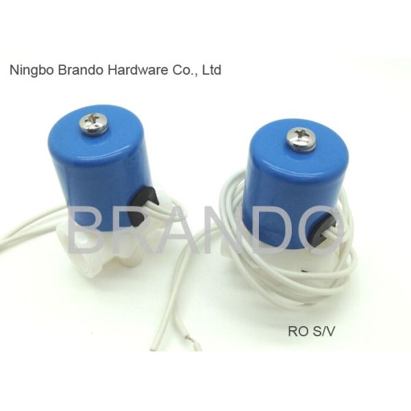 Обратный осмоз разделяет ДК клапана соленоида 24В распределителя питьевой воды с женщиной 1/4