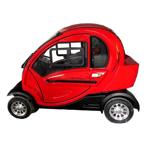 230Kg 60V Mini Electric Car scooter steering wheel ABS with 45Ah battery Disc Brake