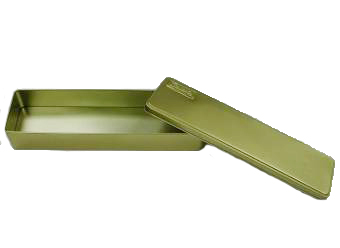 Stationery Removable Lid 4c Printing Iron Packaging Boxes