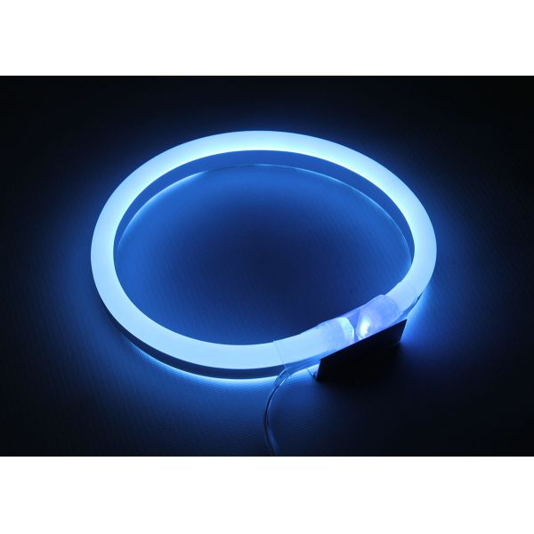 Anti UV IP65 Flexible Neon Rope , 8 Watt / Meter Led Neon Flex Rope Light