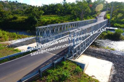 Compact 200 Mabey Military Bailey Bridge , Pontoon Portable Bridge Military with Launching Nose