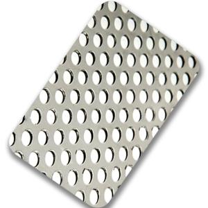 4x8 Pentagon Hole SS 304 Decorative Perforated Metal Sheets For Wall Covering
