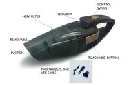 Aspirateur de voiture sans fil rechargeable ABS avec chargeur