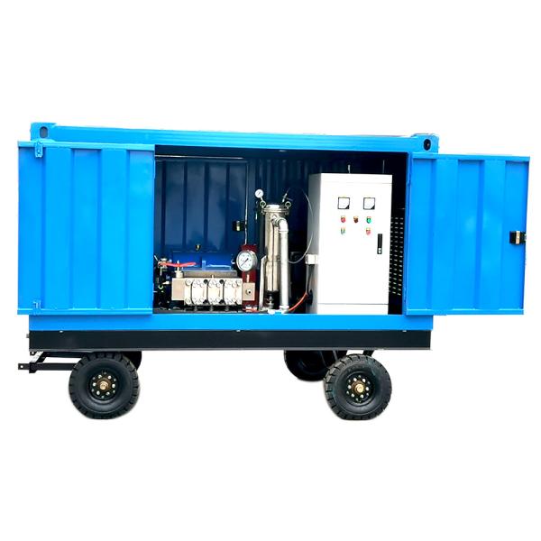 Electric High Pressure Water Jet Cleaning System 700bar 70L/Min