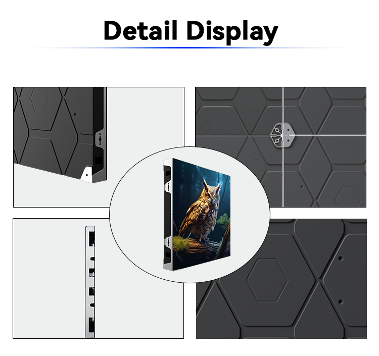 Customized RGB SMD LED Screen Video Wall P3.9 Full Color Advertising