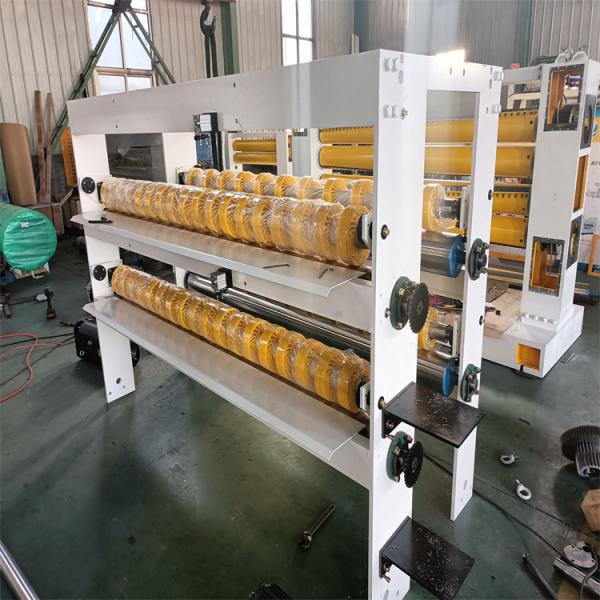 Máquina de corte de cartão elétrico de tensão 380/50Hz NC com cortador duplo helicoidal