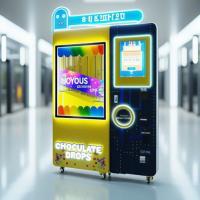 Multi Flavor Automatic Intelligent Control Chocolate Sugar Beans Candy Vending Machine Candy Dispenser