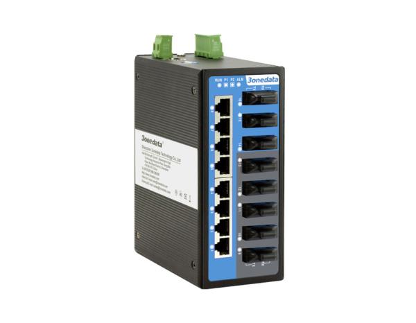 Managed Layer 2 Network Switch Support 4A Overcurrent Protection With 16 Port