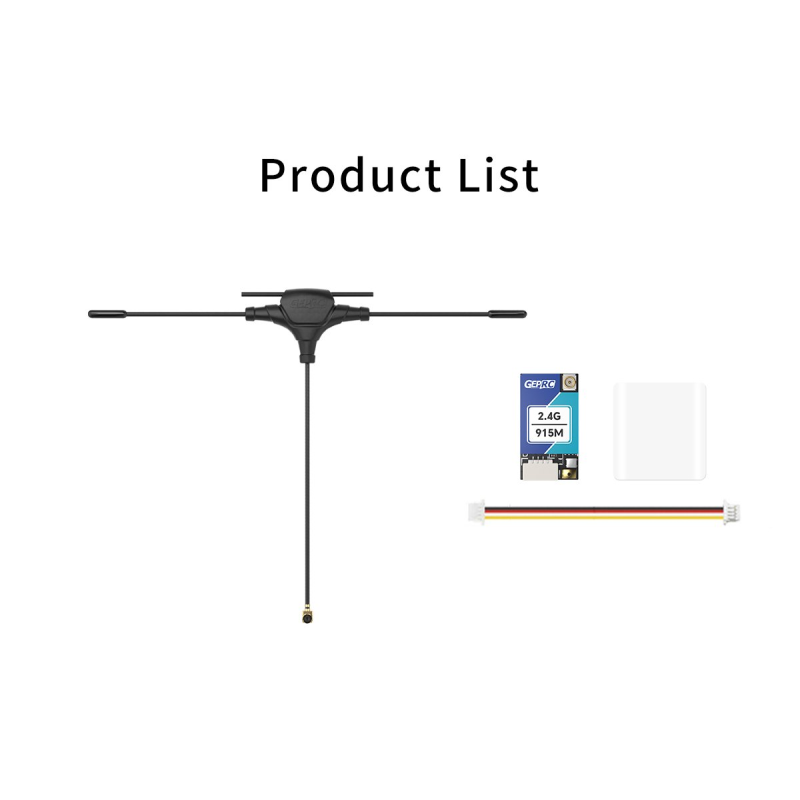 ELRS Nano 915M/2.4G Dual-Band Receiver Module 2.4GHZ 900MHZ RX Antanna for FPV Racing Drone Parts