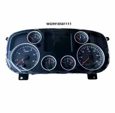 Sinotruk HOWO A7 Peças sobressalentes WG9918581111 Painel de instrumentos Howo 371 Peças sobressalentes de camião