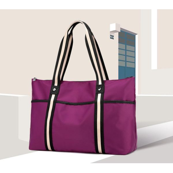 Autumn new large-capacity women's bag nylon bag lightweight short-distance travel bag