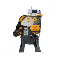 Equipo industrial combinado para perforar y cortar el acero en ángulo