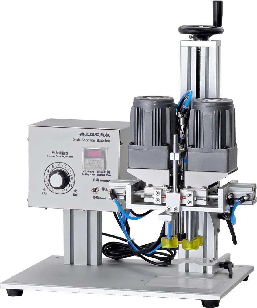 Handheld Plastic Bottle Capping Machine For Cosmetic Medical Bottle Caps