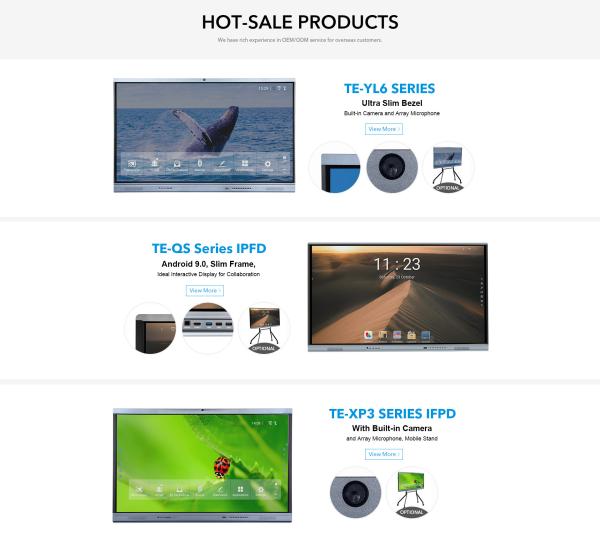 Tela táctil interativo Whiteboard do FCC, 32 pontos todos em uma tevê esperta