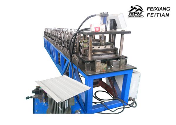 Safety Roll Forming Equipment 15 M/Min Speed Aluminium Roofing Sheet Making Machine