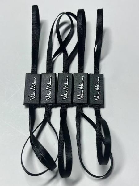 Bulk Cotton Black Hang Tag String Thread For Textile Products