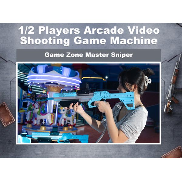 One Shoot Arcade Game Machine – Interactive Shooting Sports Simulator