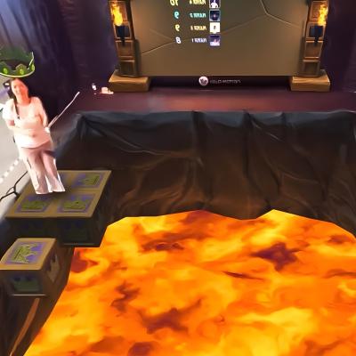 Social Games VR Arena Floor Is Lava Interactive Projector Game MR AR Equipment