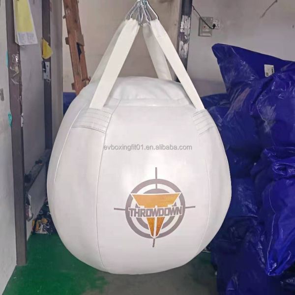 Man Boxing Punch Bag Free Standing Training Bag Custom Gym Boxing Equipment