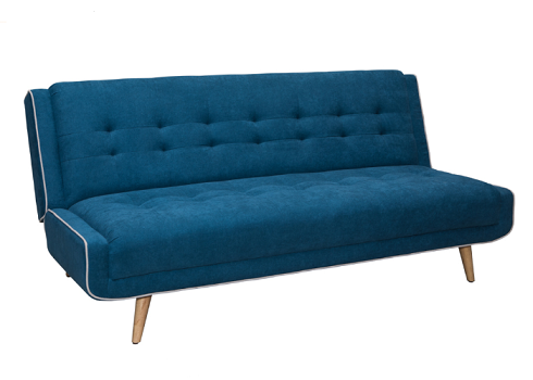 Living Room European Sofa Bed High Density Foam Filling Simple Design