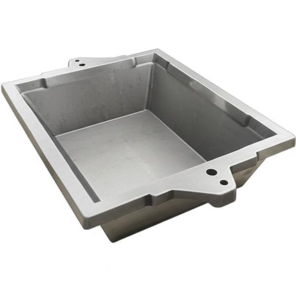 Custom Cast Iron Slag Pan with 2000*1250*750 Dimension and 20~50hrc Hardness for Hot Aluminum Dross Separator