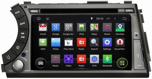 Ouchuangbo Car GPS Stereo Media Ssangyong Actyon Sports 2005-2013 Android 4.4 brazil map