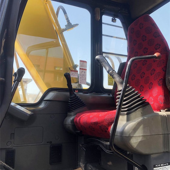 Original Hydraulic Cylinder Komatsu PC 100-6 Excavator 2014 Year Model from Japan