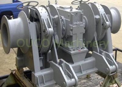 Anchor Rope Marine Drum Winch High Reliability For Marine Vessels Deck