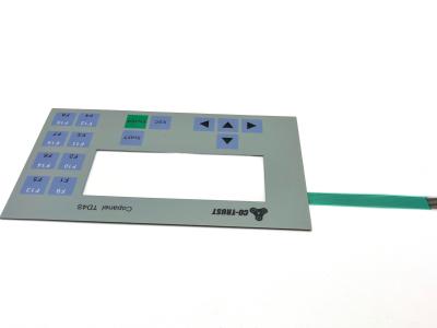Pocket Layered Graphic LCD Printing Top Membrane Keyboards For Medical Enclosure