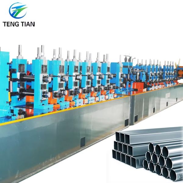 Fully Automatic High Frequency Welded Carbon Steel Pipe Mill 70x70-150x150mm