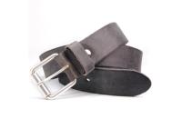 Correias de couro das únicas calças de brim completas da grão 3.8cm da camada para homens