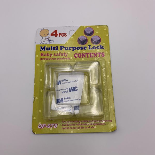 Tasteless 4pcs Baby Proofing Edge Corner Guards 100% Covered Adhesive