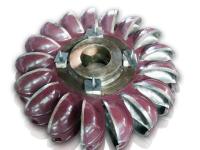Roda do gerador de energia hidrelétrica Roda da turbina de aço inoxidável Roda da turbina micro Pelton