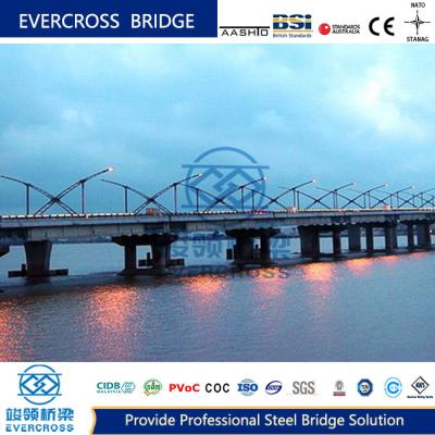 Easy Assembled Composite Beam Bridge Prefab Steel Bridge High Durability