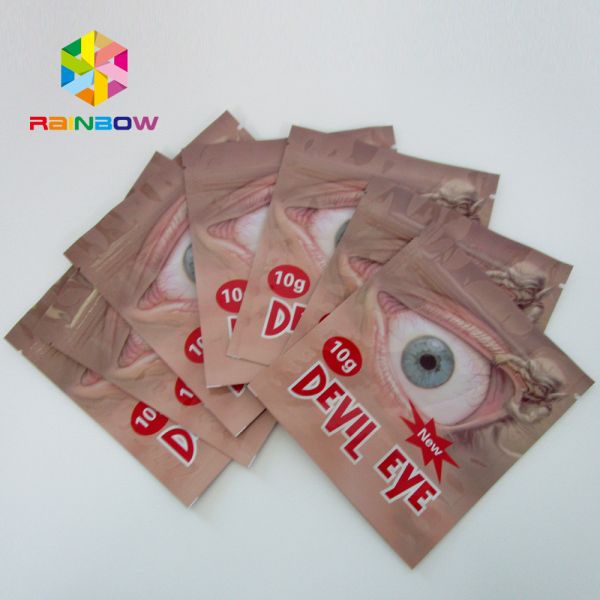 Мужская таблетка повышения кладет 3 в мешки - мешок бортовой застежка-молнии уплотнения плоский упаковывая с отверстием вида