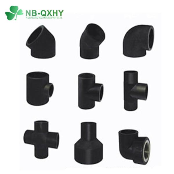 Customized Black Plastic HDPE Pipe Fitting Electrofusion Flange with TUV CE Certificate