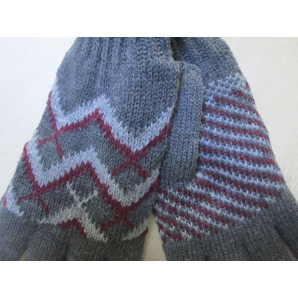 Ladies Acrylic Glove with Jacquard--Thinsulate glove--Fashion glove--Gift