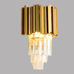 Финиш золота E14*3 E14*2 и Sconces 6500K 4000K лампы стены Кристл для дома внутри помещения
