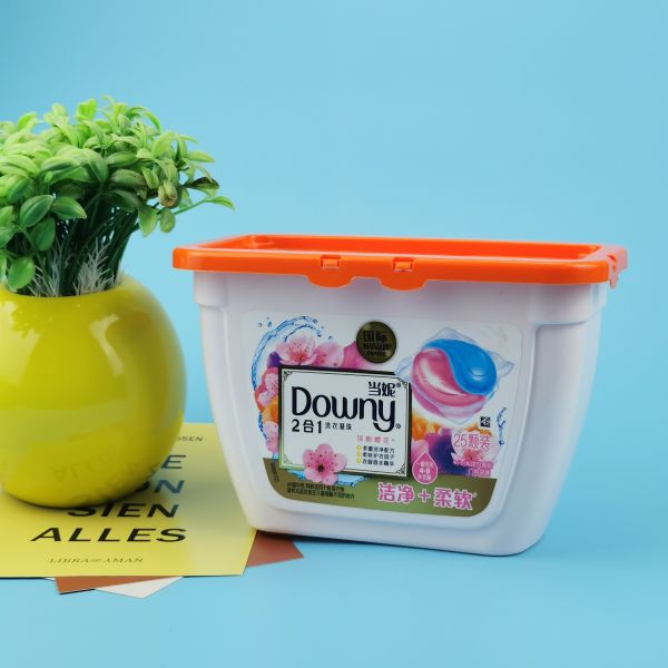 récipient d'entreposage en plastique de poudre à laver de 1000g 92MM