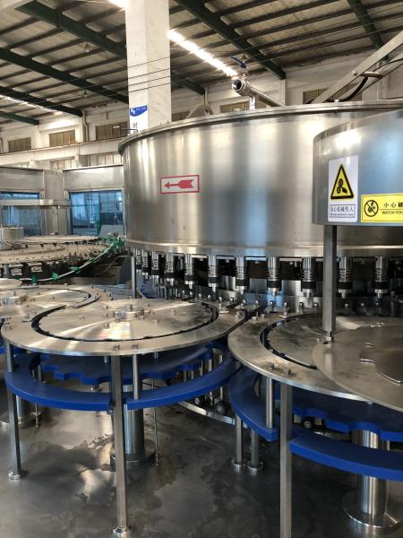 Stainless Steel Automatic Bottle Filling Machine High Speed Pure Water Producing