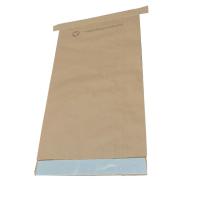 La bouche ouverte cousue de papier de Brown Multiwall met en sac la catégorie 25kg comestible