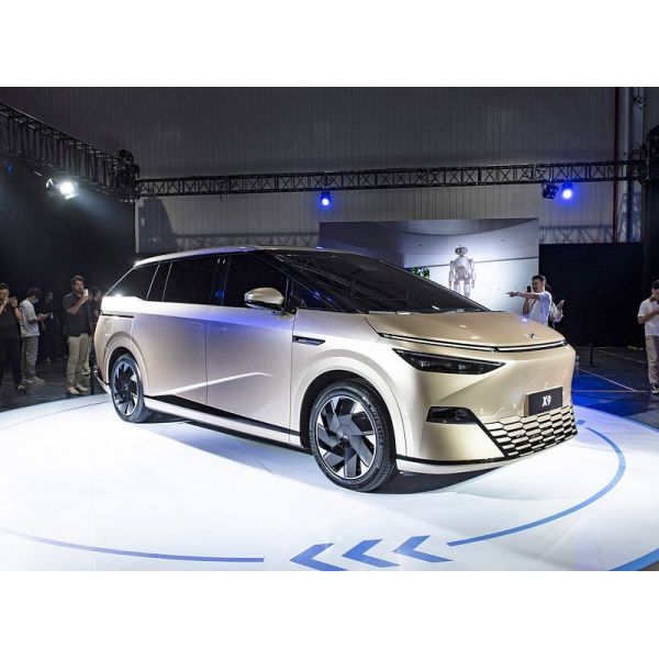Оптовая продажа электромобиля Подержанные новые автомобили XPENG X9 2024 Большой Mpv 4dw 5дверный 7-местный Xiaopeng X9 Большой SUV Энергетический автомобиль