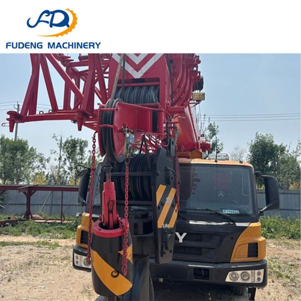 Hot Sale  Used SANY 80 Tons Mobile Crane Compact Cheap Price Truck Crane