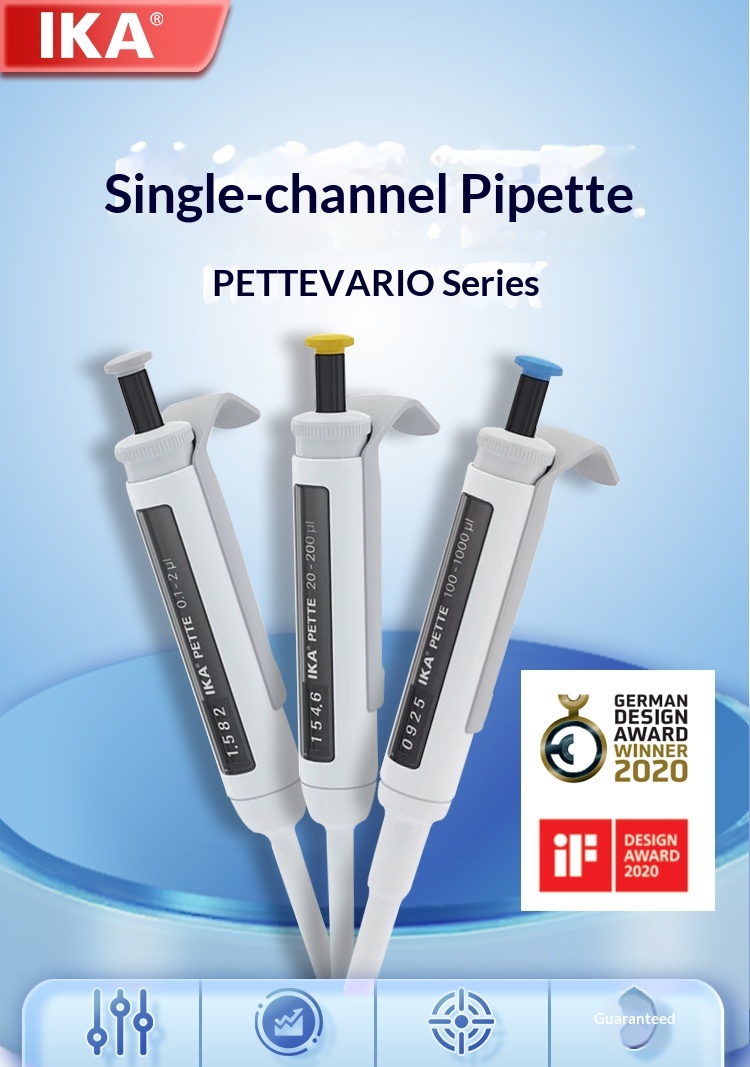 Single Channel Pipette VARIO Micro Manual Adjustable Range Made in Germany