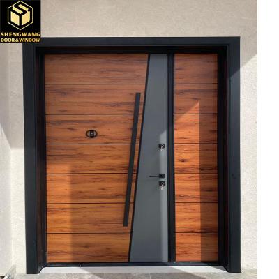 Swing Left Grey Homes Stainless Steel Swing Door For House Porte ouvre vers l' extérieur étanche
