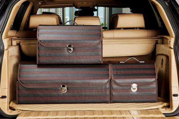 Travel Car Trunk Accessories Organizer , Car Trunk Organizer Blocks