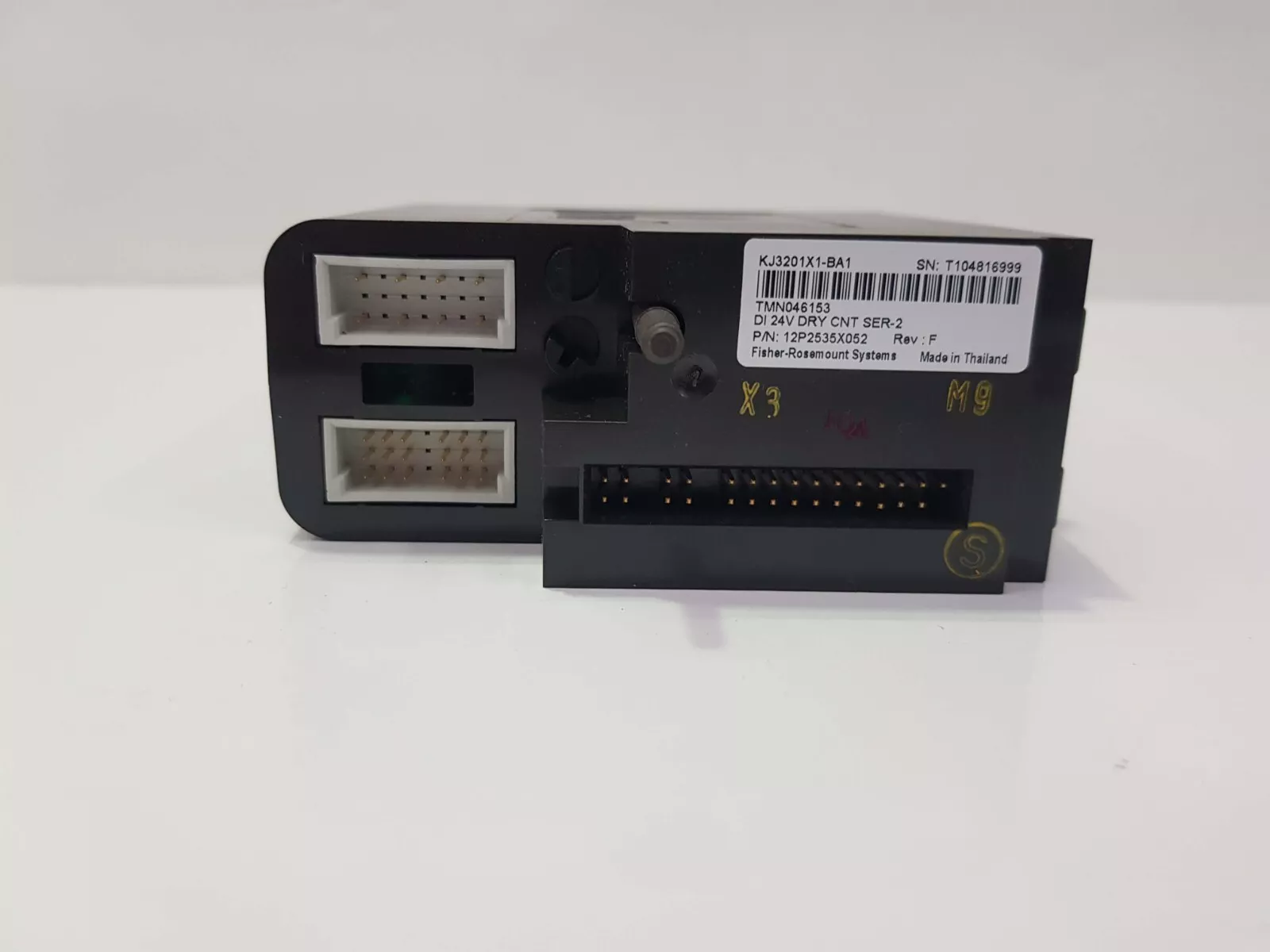 Emerson DeltaV KJ3201X1-BA1 DI 8-Channel 24 VDC Input Module Monitor de vibração sísmica