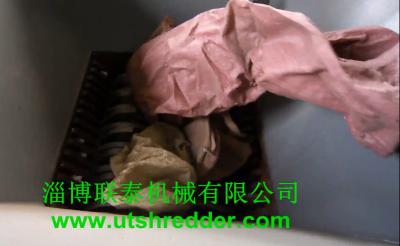 Plastic woven bag shredder/Jumbo bag shredder/waste plastic product shredder