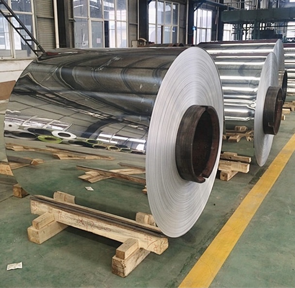 A1000 A3003 Series High Reflective Mirror Aluminum Sheet For Train Car  Oil Floating Disc Door Core